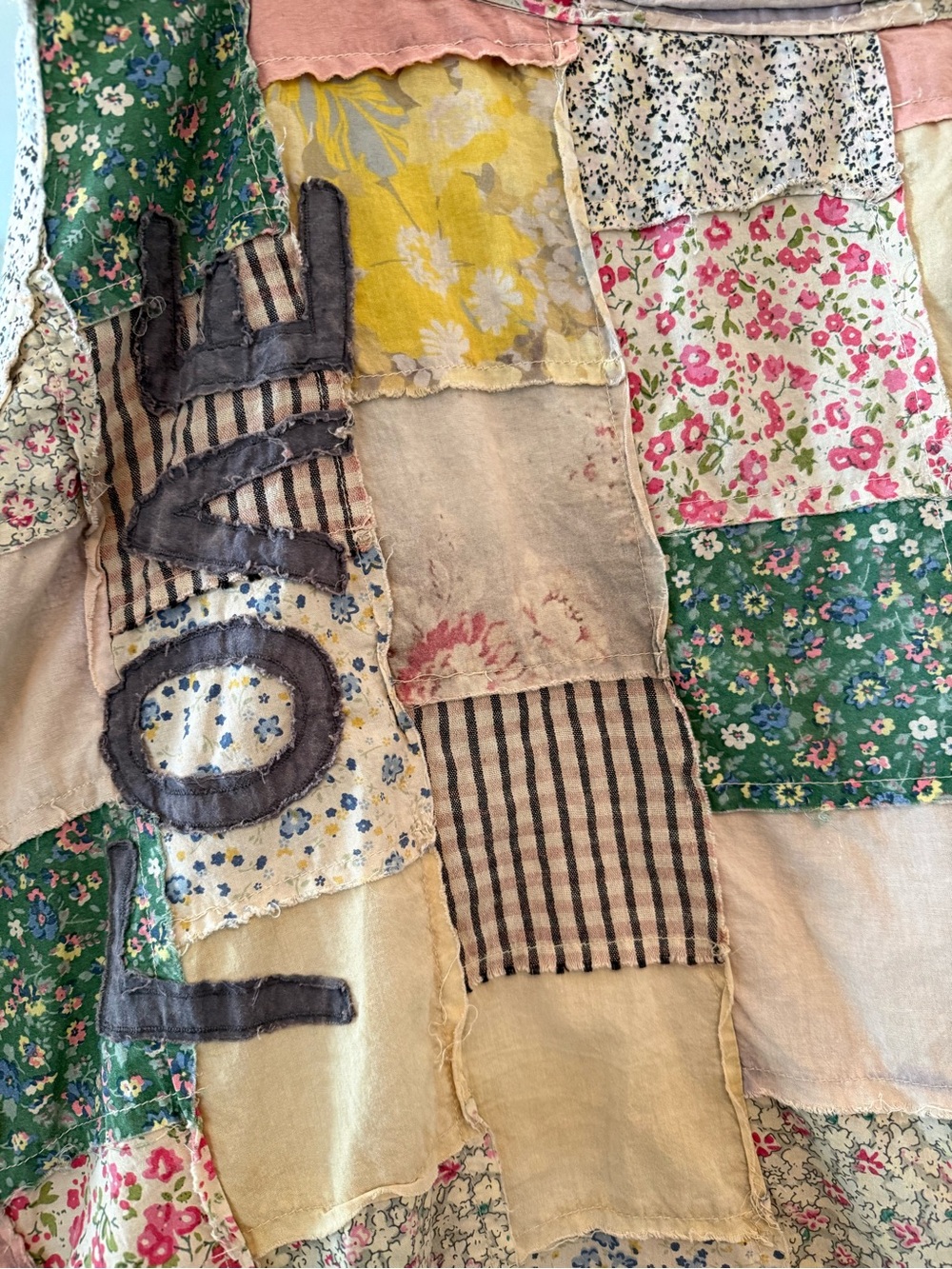 Magnolia Pearl patchwork Sascha wrap skirt - Picture 7 of 8
